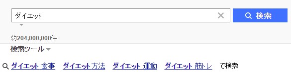 キーワード入力補助