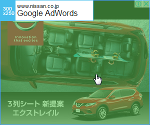 広告ユニットが開発者モードで表示されました。