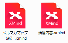 ダウンロードしたマインドマップ
